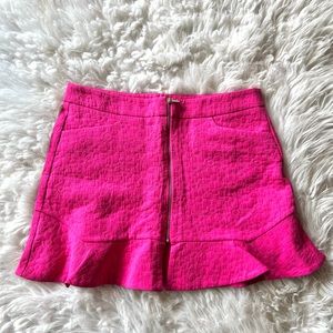 Zara mini skirt / Medium / summer colors